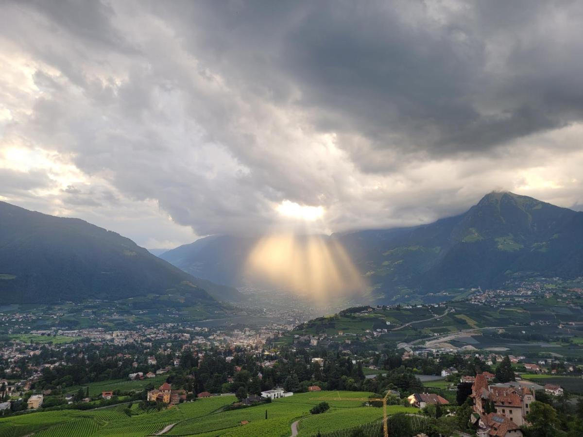 Apartmán Schwarzplatterhof Merano Exteriér fotografie