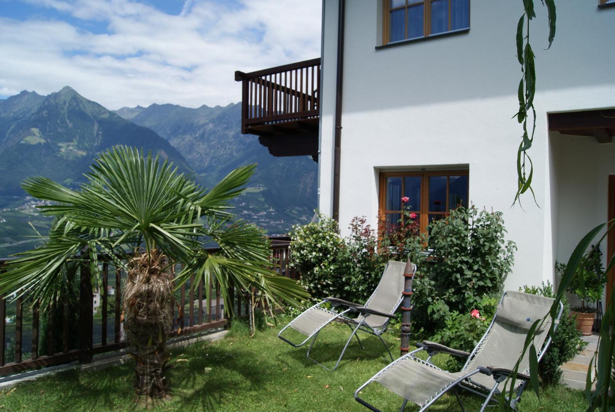 Apartmán Schwarzplatterhof Merano Exteriér fotografie