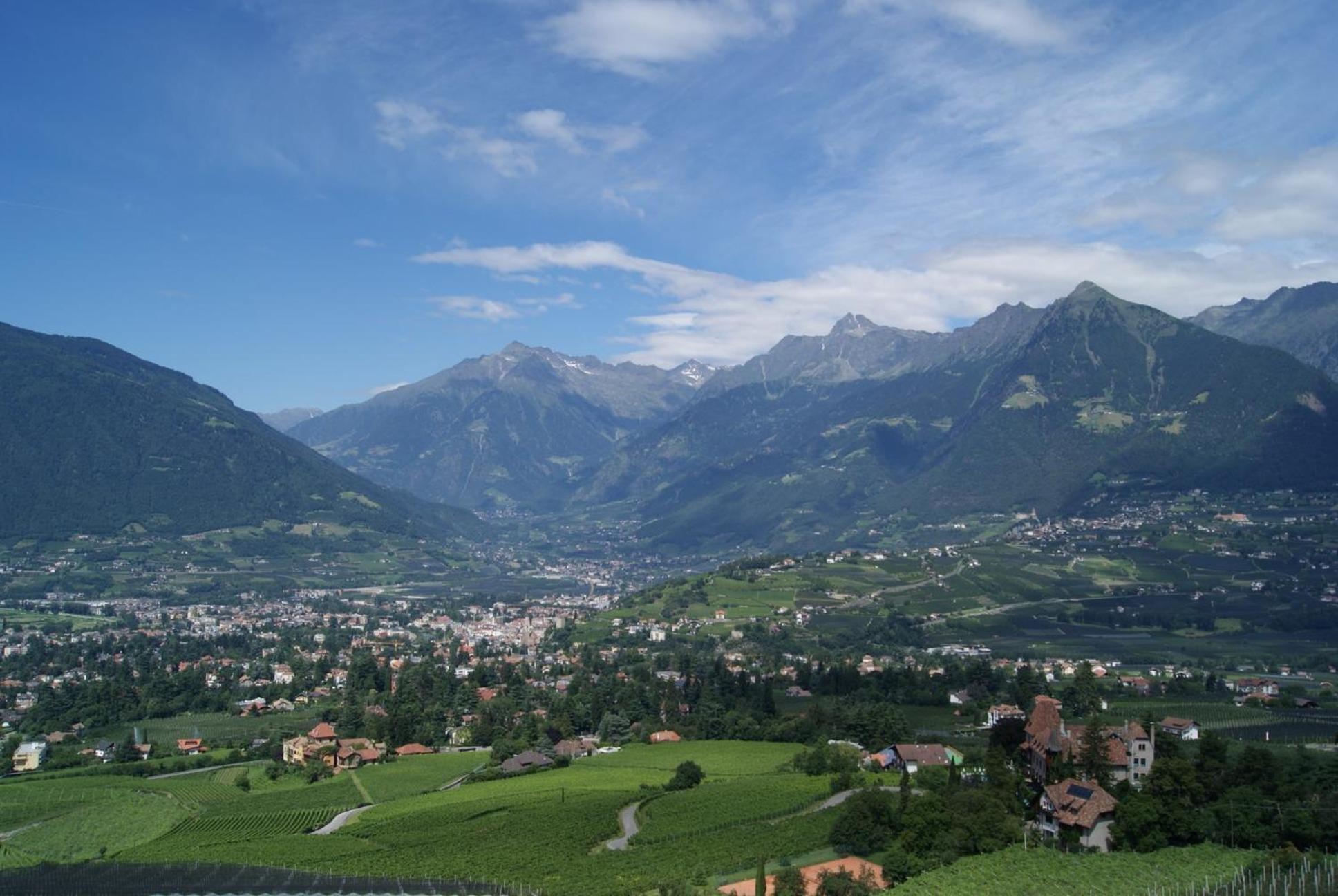 Apartmán Schwarzplatterhof Merano Exteriér fotografie